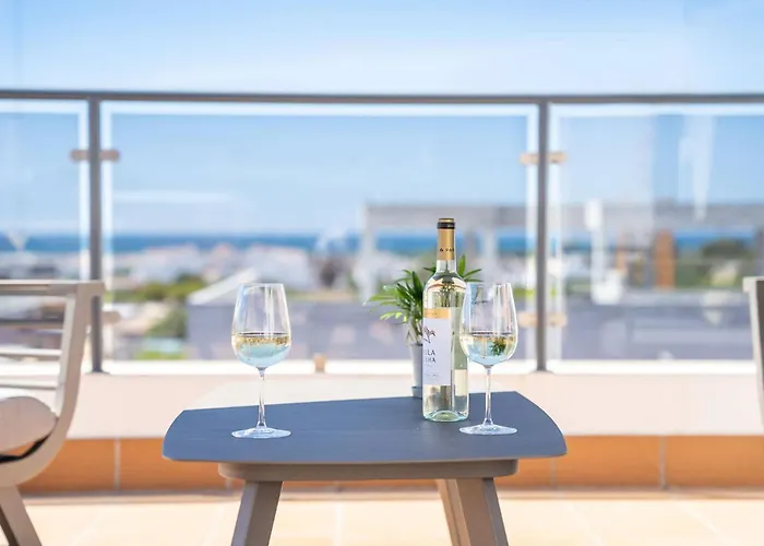 Ocean View Rooftop Paradise, Tavira Lägenhet Cabanas De Tavira